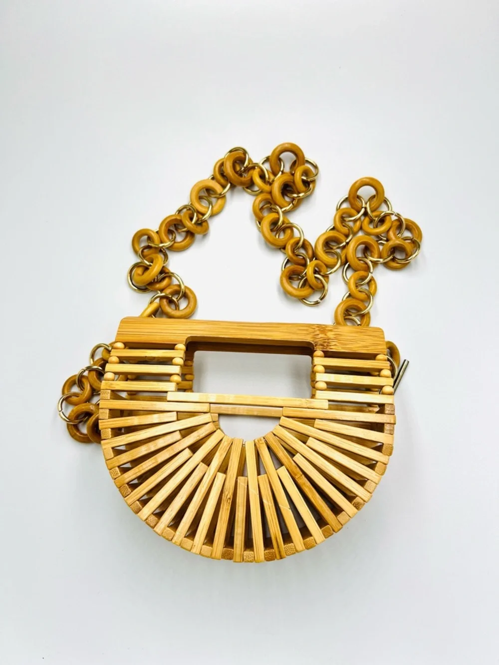 Wooden Ark Crossbody Bag - Picture 1 of 5